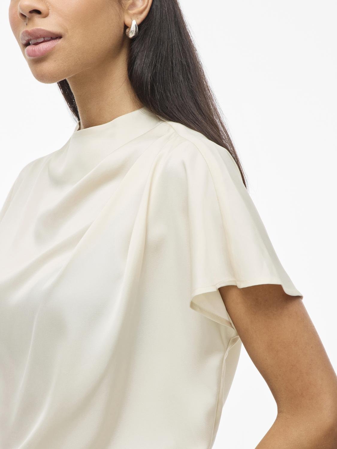 VIELMINA Top - Birch - VERO MODA & VILA Bergvik